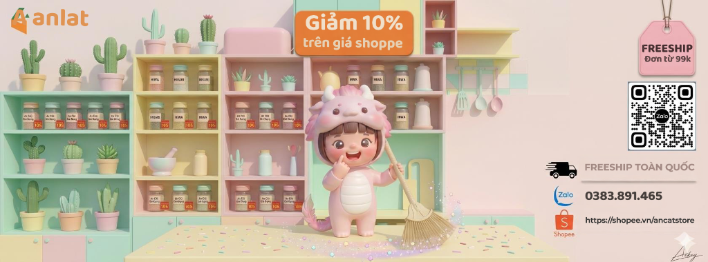 An Cát - Giảm 10% trên giá Shopee, Freeship đơn từ 99k